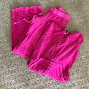 Juicy couture terry tracksuit